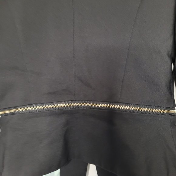 RESERVED Women's Black Business Blazer One Button Size 34 - Picture 7 of 9